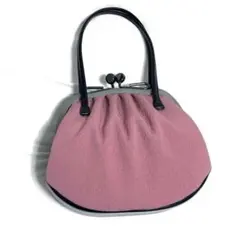 がま口　バッグ　着物　和装　オーダーメイド　昭和　レトロ　ヴィンテージ　鞄