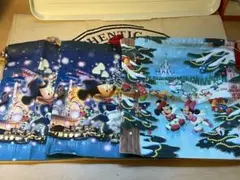 169.東京ディズニーランド/シー クリスマス2002 巾着3枚セットミニー