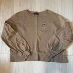 lovetoxic クマ刺繍 トレーナー 140cm