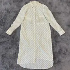 【as know as de base】シャツ（F）黄色 ロング 長袖のサムネイル