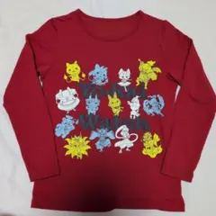 ユニクロ妖怪ウォッチ Tシャツ 120cm 赤