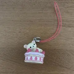 コリラックマ　キーホルダー　ケーキ　可愛い　ストラップ　リラックマ