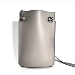 美品 LOEWE ダイスポケット ショルダー アナグラム グレー クロスボディ