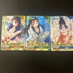 ワンピーベリーマッチ ニコ・ロビン 3枚セット - メルカリ