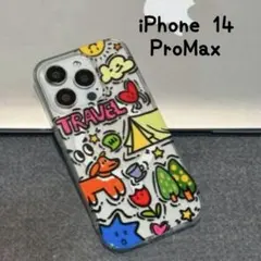 【新品】blue corn iPhone14pro max ケース クリアベース