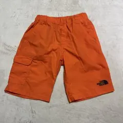 ノースフェイス キッズ ハーフパンツ オレンジ 110cm