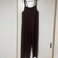 ブラウン サロペット オールインワンのサムネイル