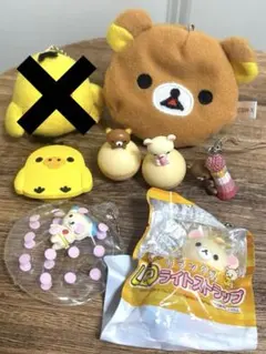 平成レトロ　サンエックス　リラックマ　まとめ売り　マスコット　キイロイトリ　希少