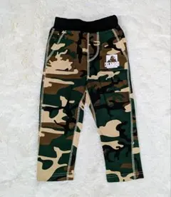 XLARGE KIDS 迷彩柄 ロングパンツ 100 未使用