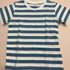 無印良品 ボーダーTシャツ 120cmのサムネイル