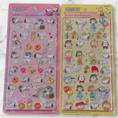BONBON DROPシール　ボンボンドロップシール　スヌーピー　PEANUTS