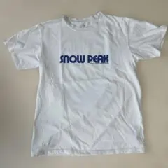 Snow Peak LAND STATION ロゴTシャツ ホワイトのサムネイル