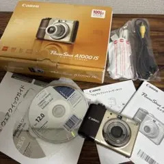 Canon PowerShot A1000 IS コンデジ CCD 動作品 単三 Canon PowerShot A1000 IS コンデジ CCD 動作品 単三 - メルカリ