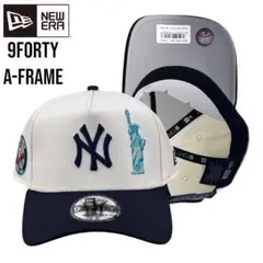 海外限定 ニューエラ NEW ERA ヤンキース ホワイト ネイビー NY 正規