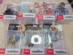 amiibo 7個セット セフィロス カズヤ スネーク カムイ(女) リンク