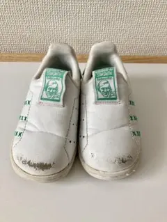adidas アディダス スタンスミス　キッズ緑　13センチ
