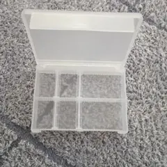 透明プラスチック製トレカケース 6マス