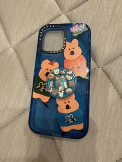 【ほぼ未使用CASETiFYくまデザインiPhone16 Pro ケース ブルー ほぼ未使用CASETiFYくまデザインiPhone16 Pro ケース ブルー - メルカリ