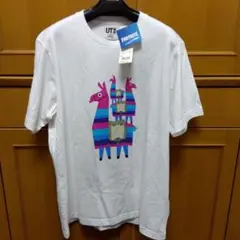 ユニクロ　UT　FORTNITE グラフィックTシャツ XLサイズ　ラマ