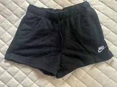 NIKE スウェットショートパンツ　裏起毛　ネイビー　M