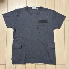 AVIREX USA 半袖 Tシャツ ポケット付き グレー Lのサムネイル