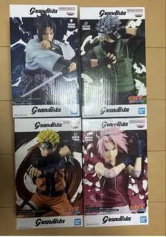 NARUTO Grandista ナルト サクラ サスケフィギュア 5体セット - メルカリ