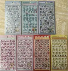 ボンボンドロップシールミニ　サンリオ7点まとめ売り