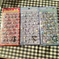 正規品　ボンボンドロップシール mini　3枚セット