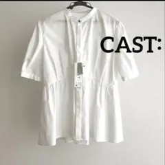 UNITED ARROWS ピンタックショートスリーブブラウスB ホワイト - メルカリ