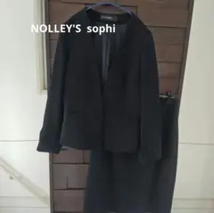 NOLLEY'S sophi ノーカラージャケットセットアップ フォーマル