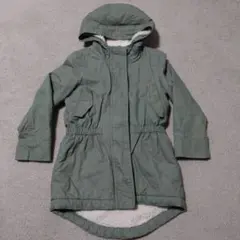 GAP フード付きグリーンコート S