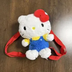 ハローキティ　キティちゃん　ぬいぐるみリュック　リュックサック　ぬいぐるみ　美品のサムネイル