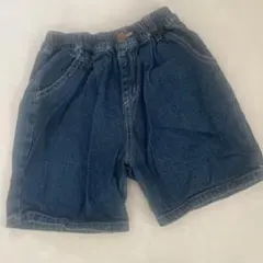 新品未使用　tete a tete デニムハーフパンツ120