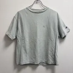チャンピオン リバースウィーブ ヘビーウェイトTシャツ ブルーグリーン系 M