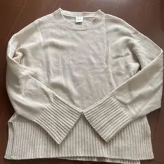 スピックアンドスパン　ウールカシミヤニット