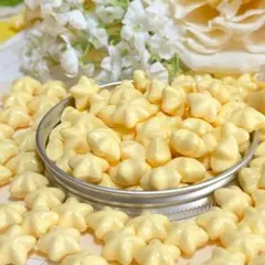 おまとめ5点【クリームイエロー】星形シーリングワックス100粒