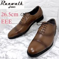 アシックス Runwalk ランウォーク スエードローファー 27.5 ブラウン
