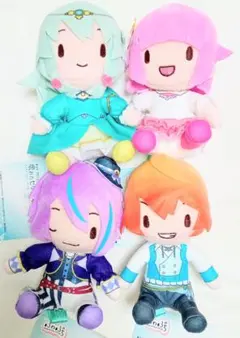 プロセカ　初音ミク×サンリオ　ワンダーランズ　ワンダショ　ふわぷち　マスコット プロセカ ふわぷちマスコット 4種 ワンダショ プロジェクトセカイ