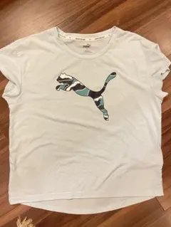 PUMA カモフラージュ ロゴ トップス