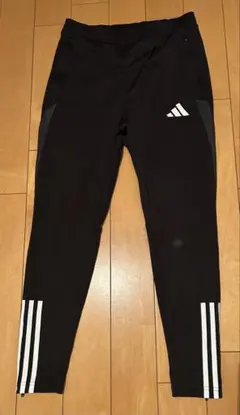 adidas スリムフィット ブラックジャージ S サッカージャージ