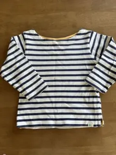 BEAMS mini ボーダーカットソー