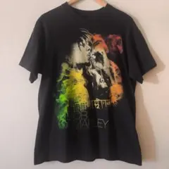 00's ZION ホンジュラス製 bob marley Tシャツ Lサイズ 黒のサムネイル