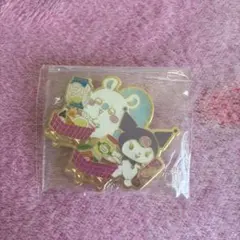 ちいかわ&サンリオキャラクターズ　ピンズコレクション　モモンガ　クロミ