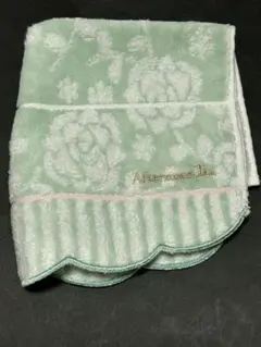 Aromatic Tea 花柄タオルハンカチ