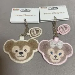 【新品タグ付】ダッフィー&フレンズ ダッフィーシェリーメイセット キーチェーン