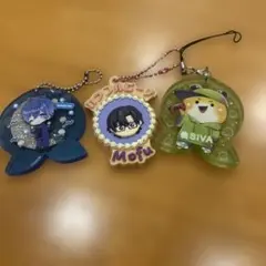 カラフルピーチキーホルダー