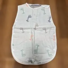 Macaron スリーパー キリン柄 綿100%