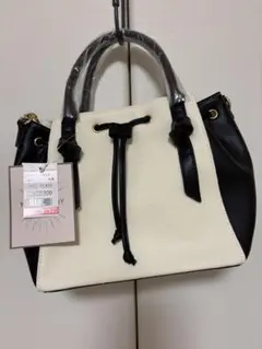 （値下げ不可）しまむら MARIE ショルダーバッグ 巾着 ブラック