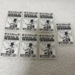僕のヒーローアカデミア原画展 入場特典 The Beginning 7枚セット