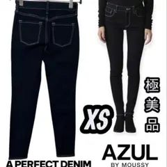 極美品　アズールバイマウジー　アパーフェクトデニムエアー　スキニー　XS
